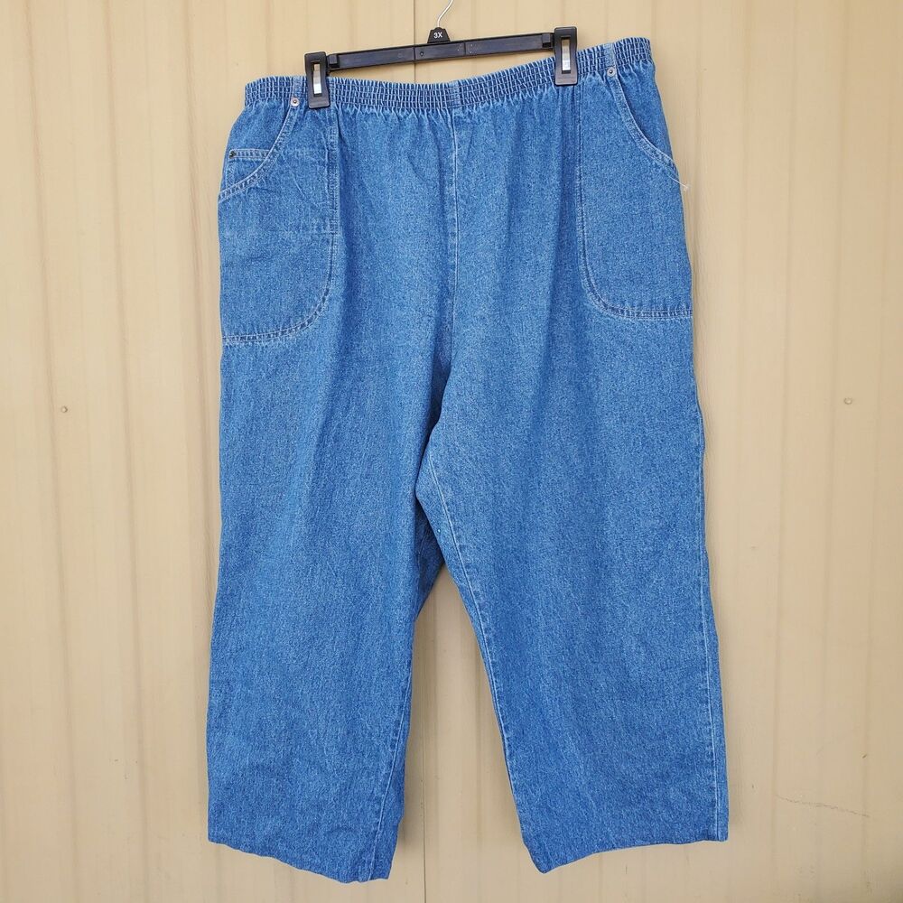 Cabin Creek Denim Capri Pants Size 24WP